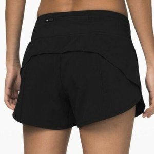 lululemon Speed Up Shorts 4 Inch Inseam | Black